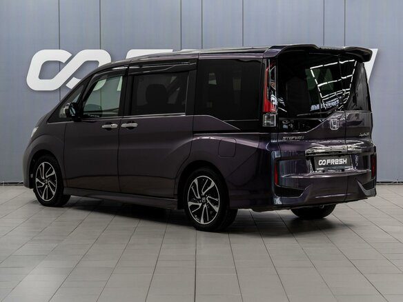 2016 Honda Stepwgn V, фиолетовый, 1699000 рублей - вид 1