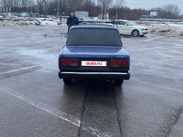 2006 Lada (ВАЗ) 2107, синий, 80000 рублей - вид 1