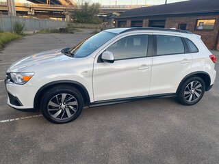 2018 Mitsubishi ASX I Рестайлинг 2, белый, 1350000 рублей, вид 4