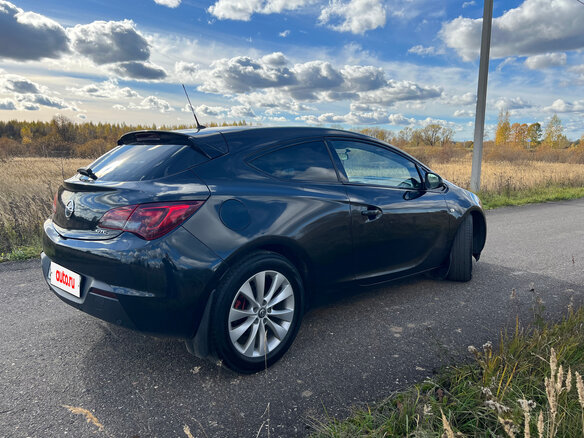 2012 Opel Astra GTC J Рестайлинг, чёрный, 730000 рублей - вид 7