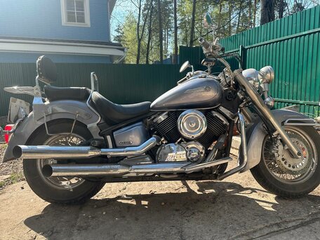 2004 Yamaha XVS1100, серебристый, 430000 рублей, вид 1