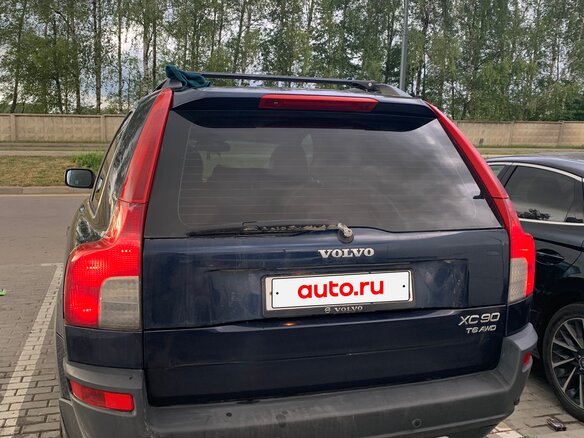 2003 Volvo XC90 I, синий, 900000 рублей - вид 9