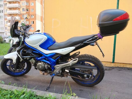 2012 Suzuki SFV 400 Gladius, синий, 360000 рублей, вид 3