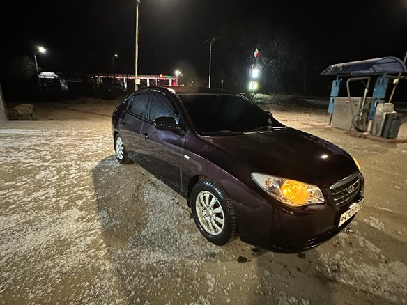 2009 Hyundai Elantra IV (HD), пурпурный - вид 11