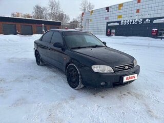 2008 Kia Spectra I Рестайлинг 2, чёрный, 320000 рублей, вид 1
