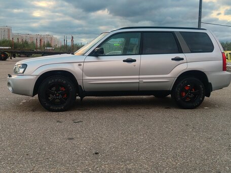 2005 Subaru Forester II, серебристый, 640000 рублей, вид 4