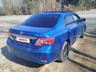 2010 Toyota Corolla X (E140, E150) Рестайлинг, синий, 960000 рублей, вид 3