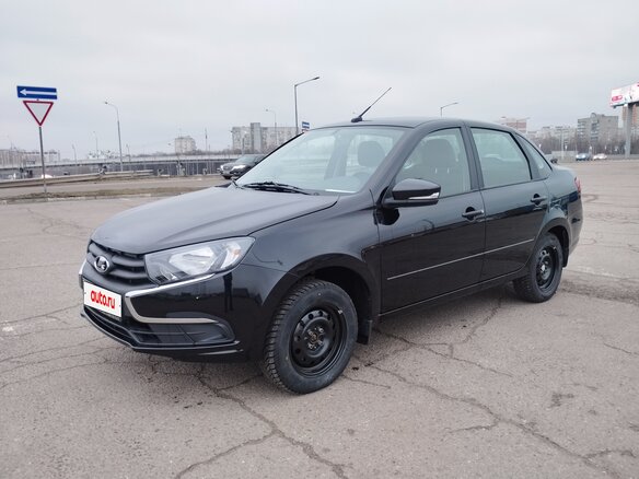 2022 Lada (ВАЗ) Granta I Рестайлинг, чёрный, 615000 рублей