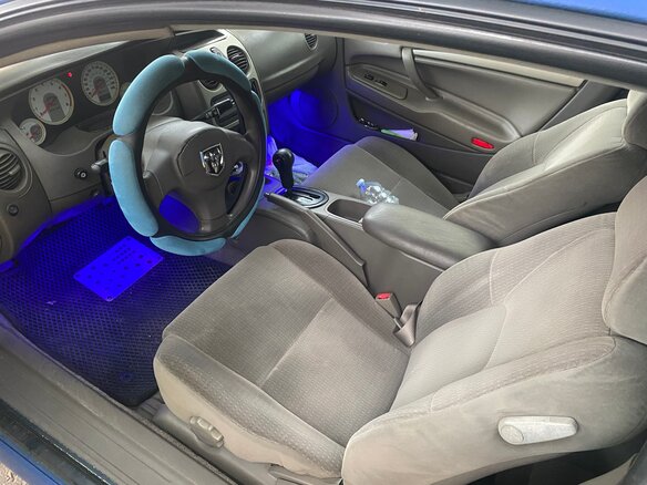 2003 Dodge Stratus II Рестайлинг, синий, 250000 рублей - вид 4