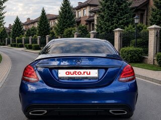 2017 Mercedes-Benz C-Класс 180 9G-TRONIC IV (W205), синий, 2250000 рублей, вид 2