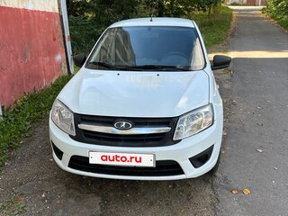2015 Lada (ВАЗ) Granta I, белый, 349000 рублей, вид 2