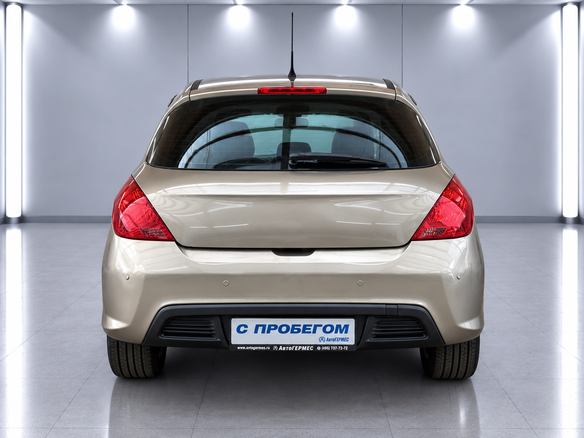 2011 Peugeot 308 I Рестайлинг, бежевый, 580000 рублей - вид 2