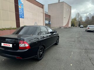 2018 Lada (ВАЗ) Priora I Рестайлинг, чёрный, 800000 рублей, вид 3