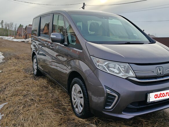 2019 Honda Stepwgn V Рестайлинг, серый, 2300000 рублей - вид 2