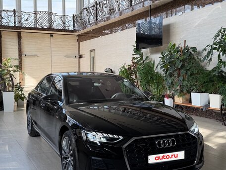 2022 Audi A8 Long 55 TFSI IV (D5) Рестайлинг, чёрный, 11800000 рублей, вид 1