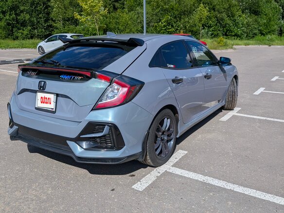 2018 Honda Civic X, серый, 1550000 рублей - вид 2