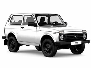 2026 Lada (ВАЗ) Niva Legend I Рестайлинг, белый, 1199000 рублей, вид 1