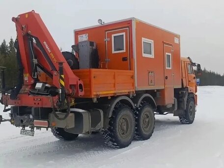 2019 КамАЗ 5350, оранжевый, 10000000 рублей, вид 3