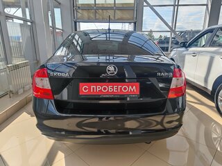 2015 Skoda Rapid I, чёрный, 792000 рублей, вид 5