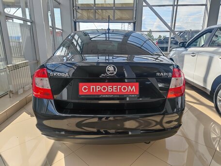 2015 Skoda Rapid I, чёрный, 792000 рублей, вид 5