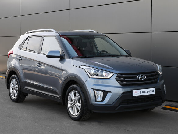 2017 Hyundai Creta I, серый, 1649000 рублей - вид 2