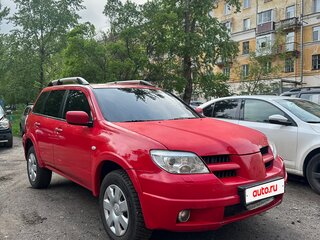 2007 Mitsubishi Outlander I, красный, 500000 рублей, вид 3