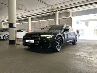 2020 Audi A6 45 TFSI V (C8), чёрный, 3600000 рублей, вид 5