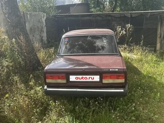 2007 Lada (ВАЗ) 2107, пурпурный, 175000 рублей, вид 3