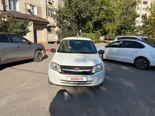 2014 Lada (ВАЗ) Granta I, белый, 315000 рублей, вид 2