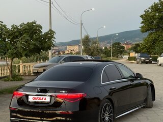 2021 Mercedes-Benz S-Класс 350 d Long 4MATIC VII (W223), чёрный, 10940000 рублей, вид 2