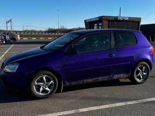 2005 Volkswagen Golf V, фиолетовый, 400000 рублей, вид 5