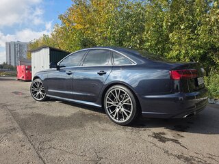2015 Audi A6 IV (C7) Рестайлинг, чёрный, 1900000 рублей, вид 4