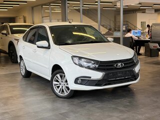 2021 Lada (ВАЗ) Granta I Рестайлинг, белый, 628000 рублей, вид 3