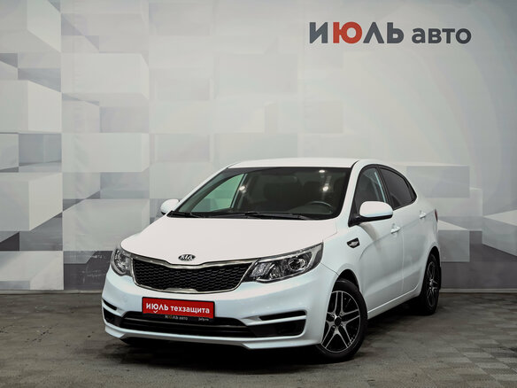 2016 Kia Rio III Рестайлинг, белый, 1000000 рублей