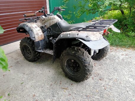 2008 Yamaha Grizzly 660, серый, 465000 рублей, вид 5