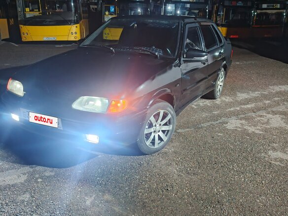 2008 Lada (ВАЗ) 2115, зелёный, 155000 рублей