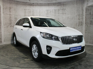 2020 Kia Sorento III Prime Рестайлинг, белый, 2664000 рублей, вид 3