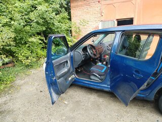 2011 Skoda Fabia II Рестайлинг, синий, 285000 рублей, вид 5