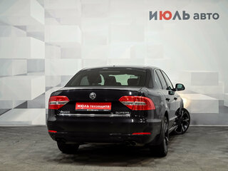 2013 Skoda Superb II Рестайлинг, чёрный, 1439000 рублей, вид 4