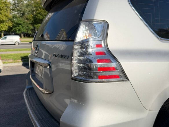 2014 Lexus GX 460 II Рестайлинг, серебристый - вид 12