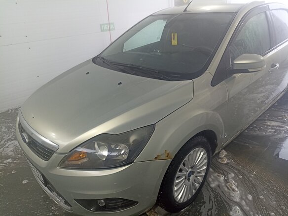 2008 Ford Focus II Рестайлинг, бежевый, 380000 рублей - вид 5