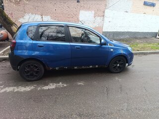 2008 Chevrolet Aveo I Рестайлинг, синий, 230000 рублей, вид 2