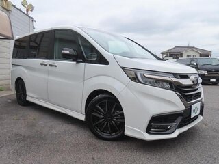 2020 Honda Stepwgn V Рестайлинг, белый, 1750000 рублей, вид 3