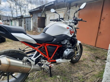 2016 BMW R 1200 R, белый, 970000 рублей, вид 4