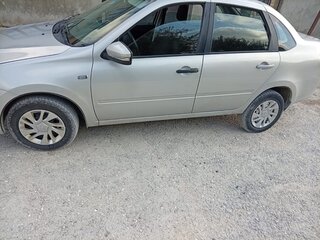 2015 Lada (ВАЗ) Granta I, серебристый, 325000 рублей, вид 4
