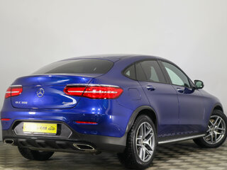 2017 Mercedes-Benz GLC Coupe 300 I (C253), синий, 3529000 рублей, вид 4