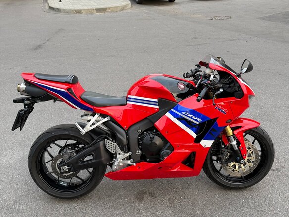 2021 Honda CBR 600RR, красный, 810000 рублей - вид 7