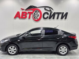 2018 Hyundai Solaris II, чёрный, 775000 рублей, вид 4