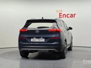 2019 Hyundai Tucson III Рестайлинг, синий, 1630000 рублей, вид 4