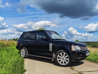 2007 Land Rover Range Rover III Рестайлинг, чёрный, 1200000 рублей, вид 4
